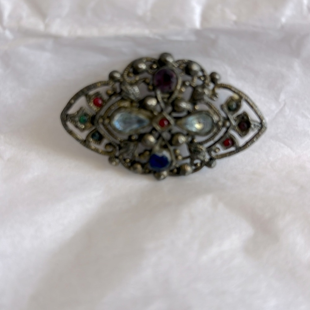 Vintage Rhinestone Brooch